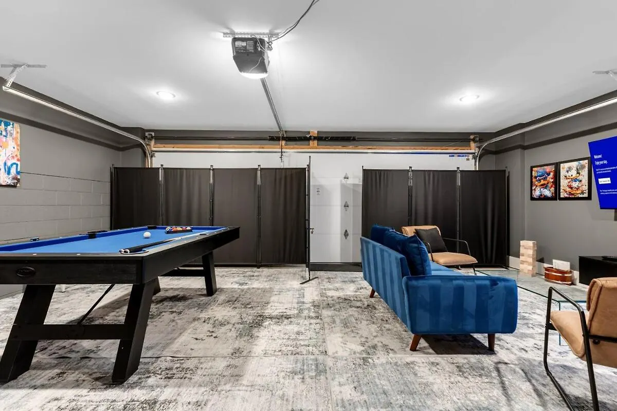 14 Bed Luxe Nashville Retreat With Game Room & Perfect For Large Groups! United States